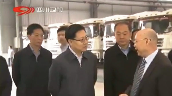 原四川省委书记王东明调研j9集团平台新闻（片段）